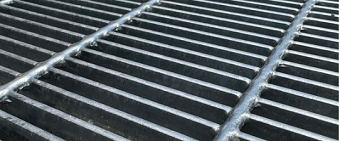 U字溝 グレーチング 溝幅150mm T-14 スベリ止 細目 圧接式 溝蓋 ニムラ