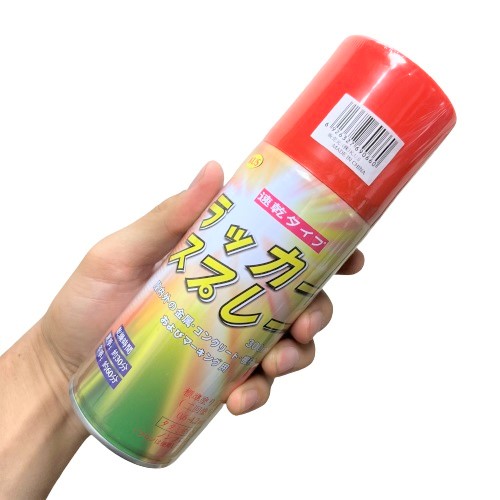 アクリルラッカースプレー 300ml 48本 ノンフロン 速乾 カラースプレー 白 つや消し黒 赤 黄 黒 シルバー グレー 青 緑 ピンク