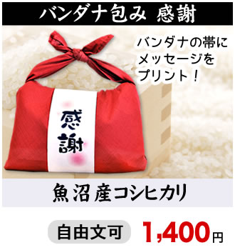 バンダナ包み 感謝 メッセージ