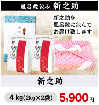風呂敷包み 新之助 4kg ギフト