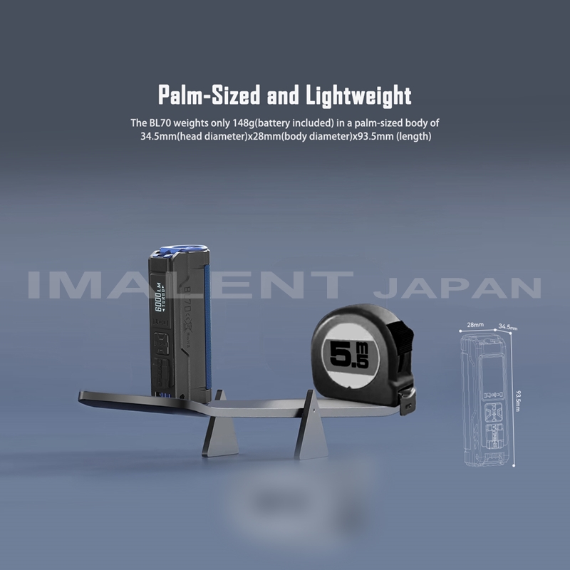 懐中電灯 強力 IMALENT BL70 : IMALENT JAPAN - 通販 - Yahoo