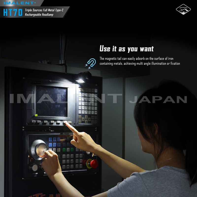 ヘッドライト 強力 IMALENT HT70 : IMALENT JAPAN - 通販 - Yahoo