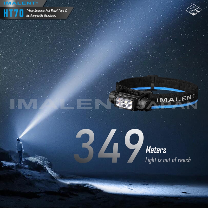 ヘッドライト 強力 IMALENT HT70 : IMALENT JAPAN - 通販 - Yahoo