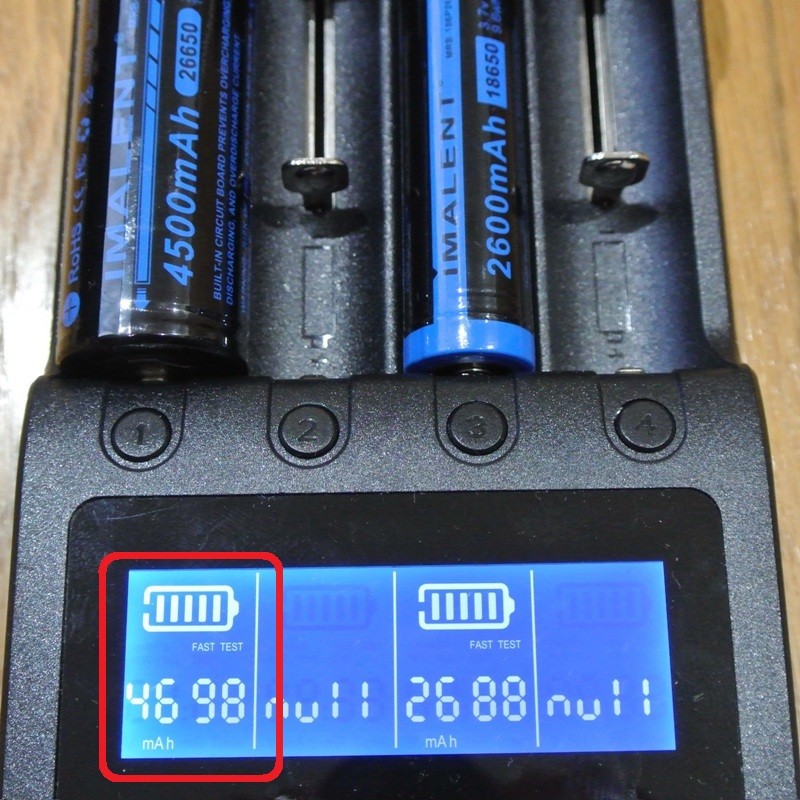 IMALENT MRB-266P45 26650 リチウムイオン 充電池 ハイレート 保護回路