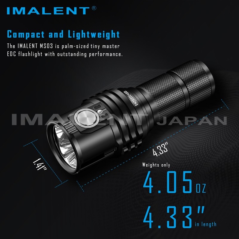 懐中電灯 強力 IMALENT MS03 : ms03 : IMALENT JAPAN - 通販 - Yahoo