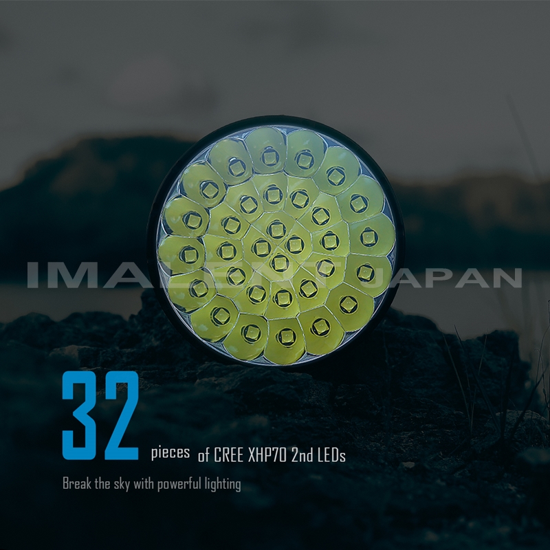IMALENT MS32 世界最強フラッシュライト IMALENT MS32 Brightest Flashlight - IMALENT®