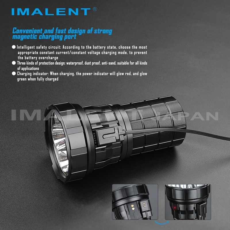IMALENT SR16 懐中電灯 強力 高光度 55000ルーメン 最強 遠距離照射