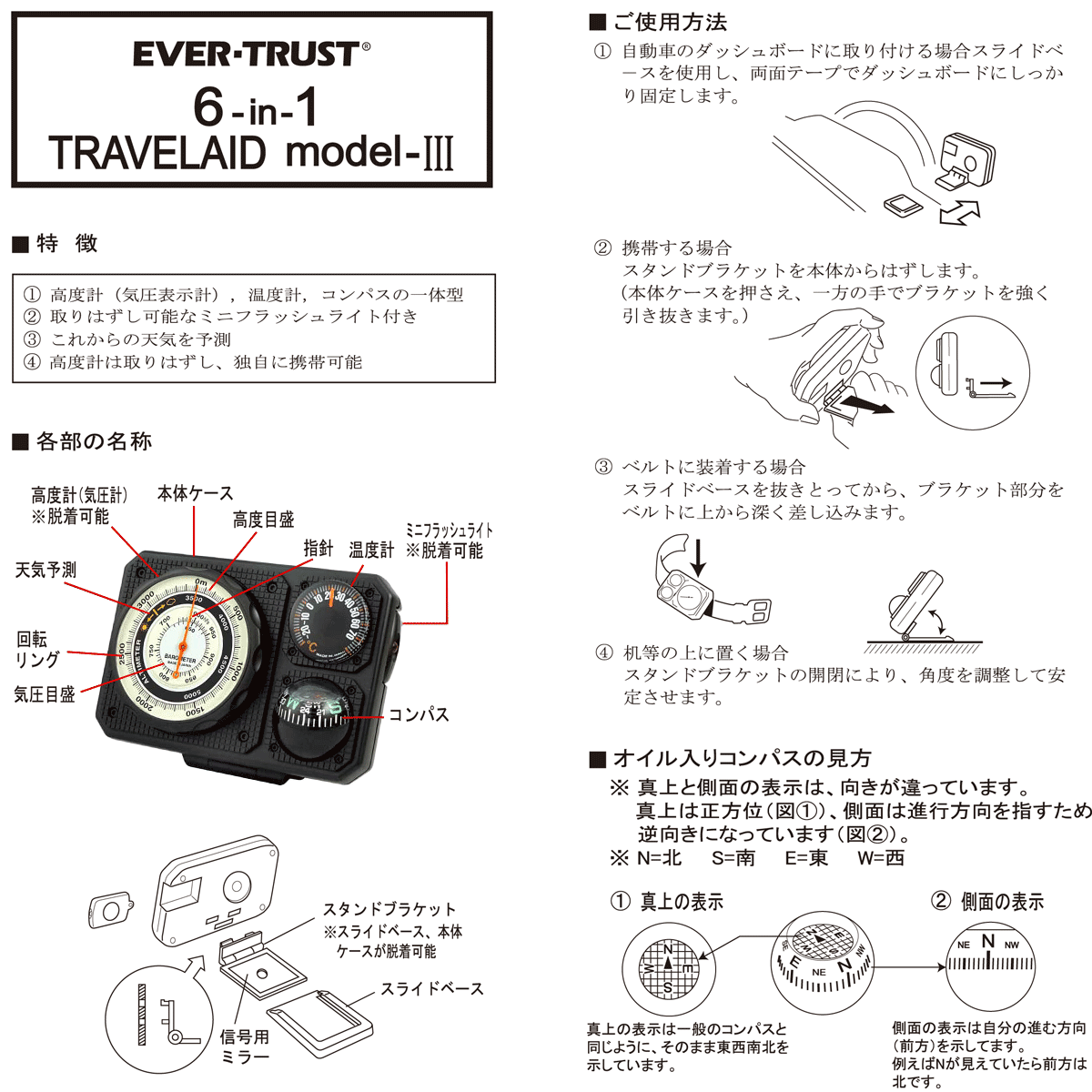 トラベルエイド　6-in-1 No.1230の詳細