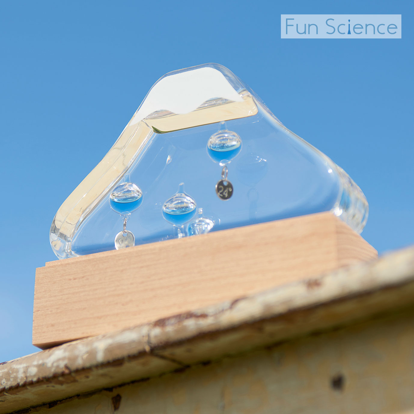 Fun Science（ファン・サイエンス） ガリレオ温度計 ガラスフロート