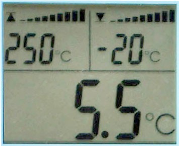 CRECER（クレセル） 料理温度計 アラーム 外部センサー デジタル温度計