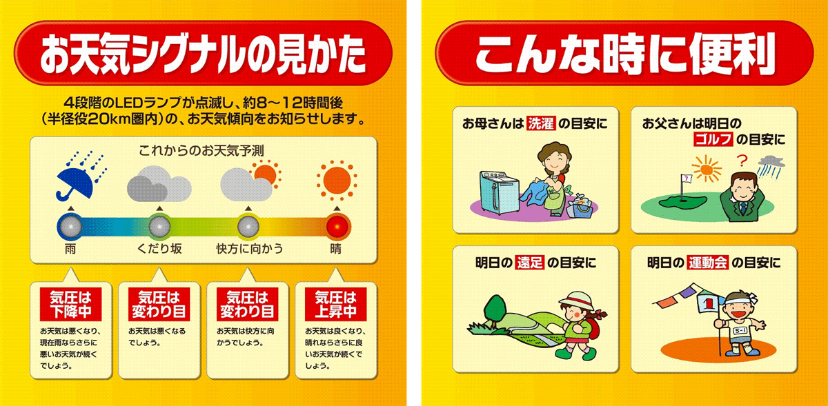 エンペックス気象計 時計 温湿度計 天気予測 アナログ掛時計 EX-5471