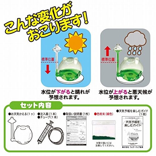 The Frog weather reporter color(サ・フロッグ ウェザーリポーター カラー)の特徴