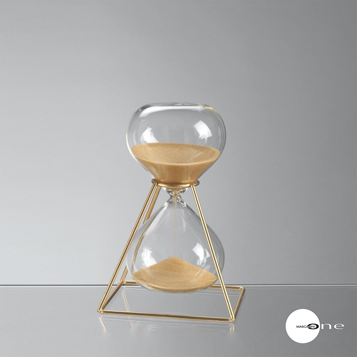 砂時計 オシャレ 30分計 長時間 インテリア オブジェ 金 ゴールド