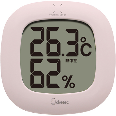 シンプルなデジタル温度計（温湿度計）
