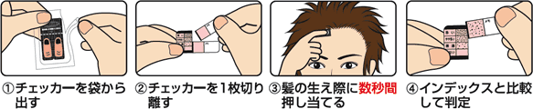 頭皮脂チェッカー