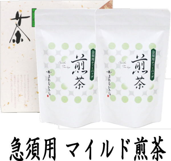 日本茶 緑茶 ギフトセット ティーバッグ ご贈答 １箱2袋入り 水出し用