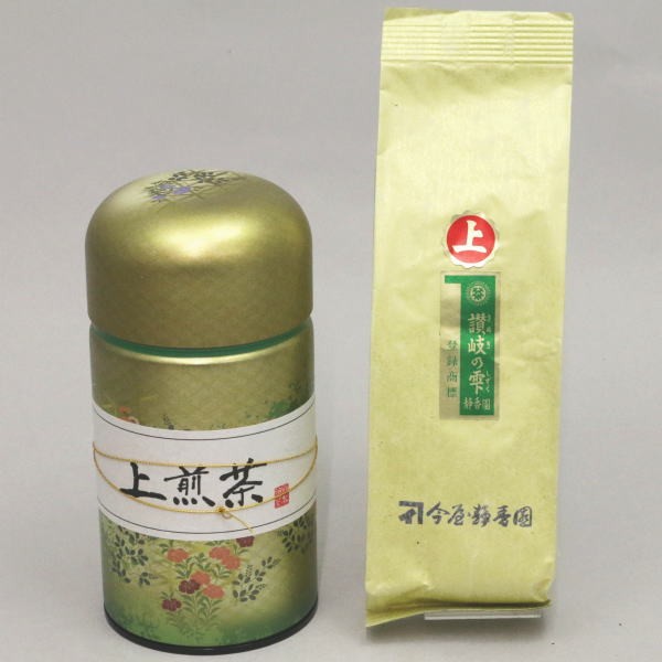 日本茶/緑茶　ギフトセット　香川県産　煎茶（上讃岐の雫）＆お菓子セット