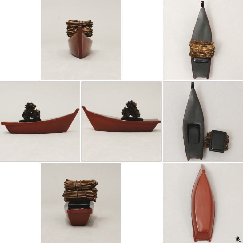 【ご予約品】 東山表完作 川瀬表完作 柴舟 乾漆 香合 茶道具 茶道 茶道具 : 工芸品