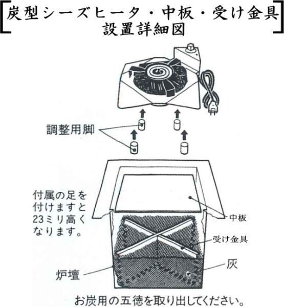 茶道具 炉壇 電熱式 炭型シーズヒーター炉壇セット500W＆炉縁 黒 掻合 サンアイ 旧野々田式 茶道 : s501-robuti :  茶道具いまや静香園 - 通販 - Yahoo!ショッピング