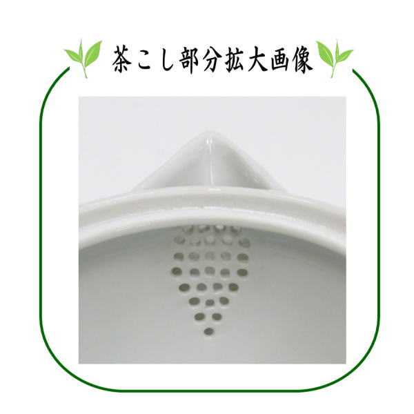 急須　宝瓶（宝品）　染付　山水　高野昭阿弥作