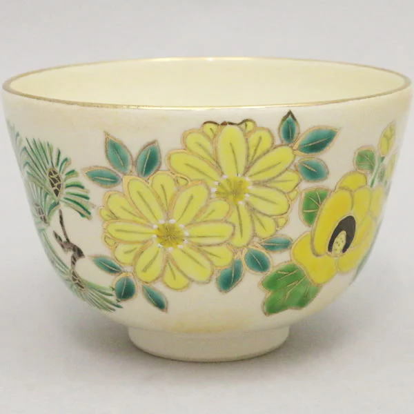 抹茶茶碗　お印茶碗　LOVE壽　（妹弟）　東山深山作