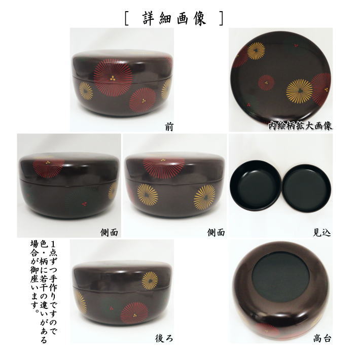 喰籠　朱塗り　唐松　川端近左作