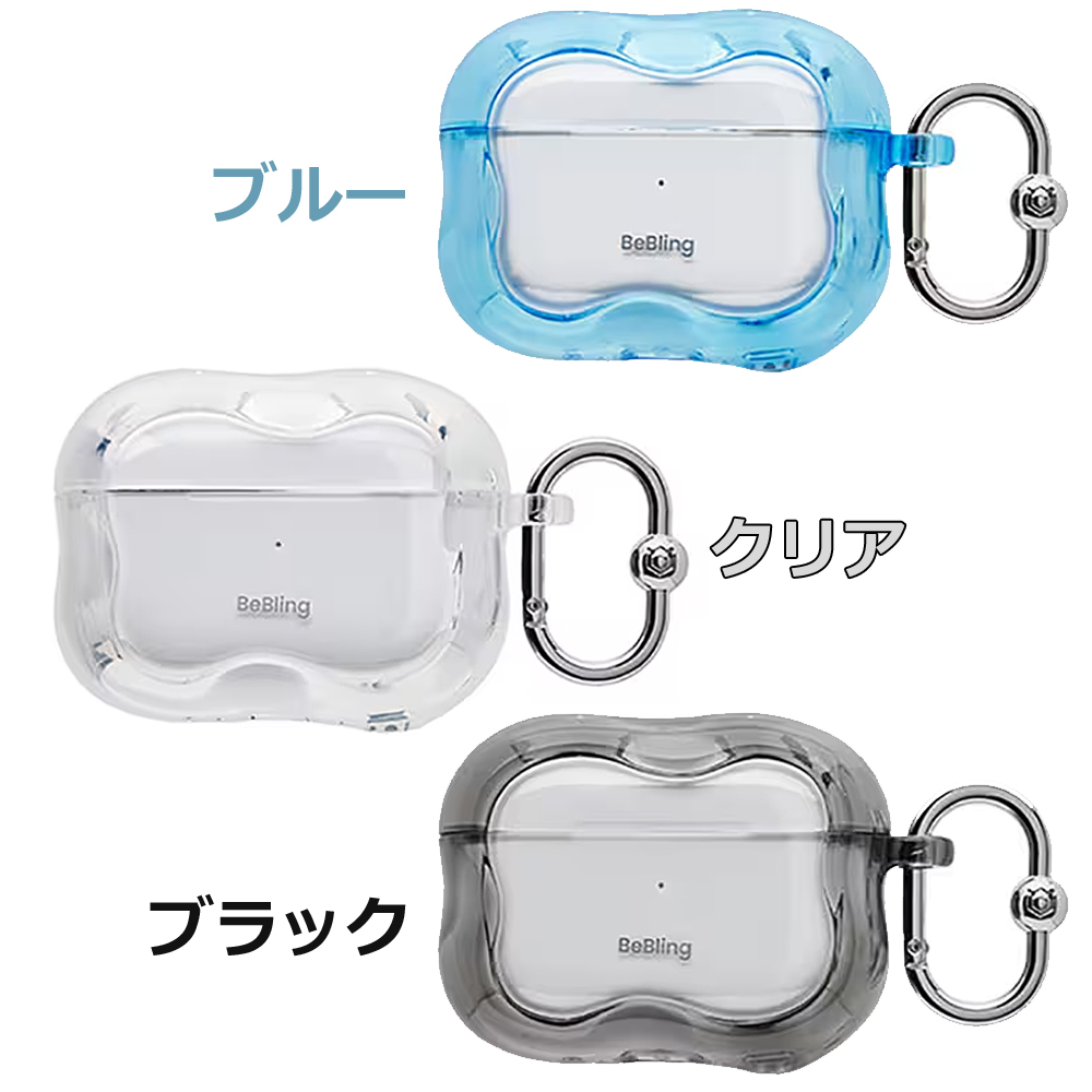 Apple AirPodsPro2（iFaceケース付き）国内正規品 iFace BeBling2 エアポッズプロ 2 1 ケース airpods pro2 カバー アイ