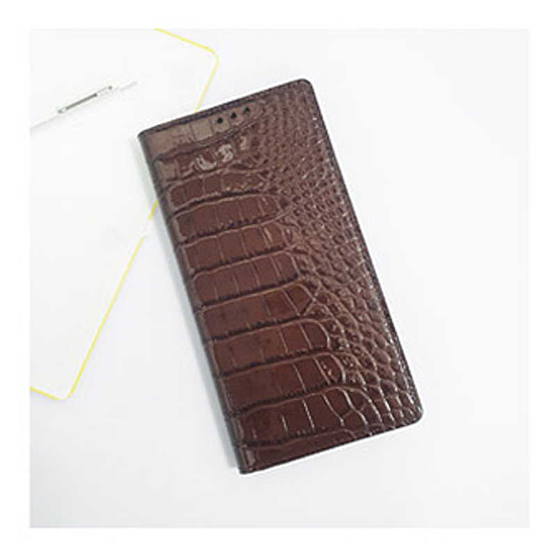 iPhone16 ケース 本革 手帳型 スマホケース クロコダイル 型押し 送料