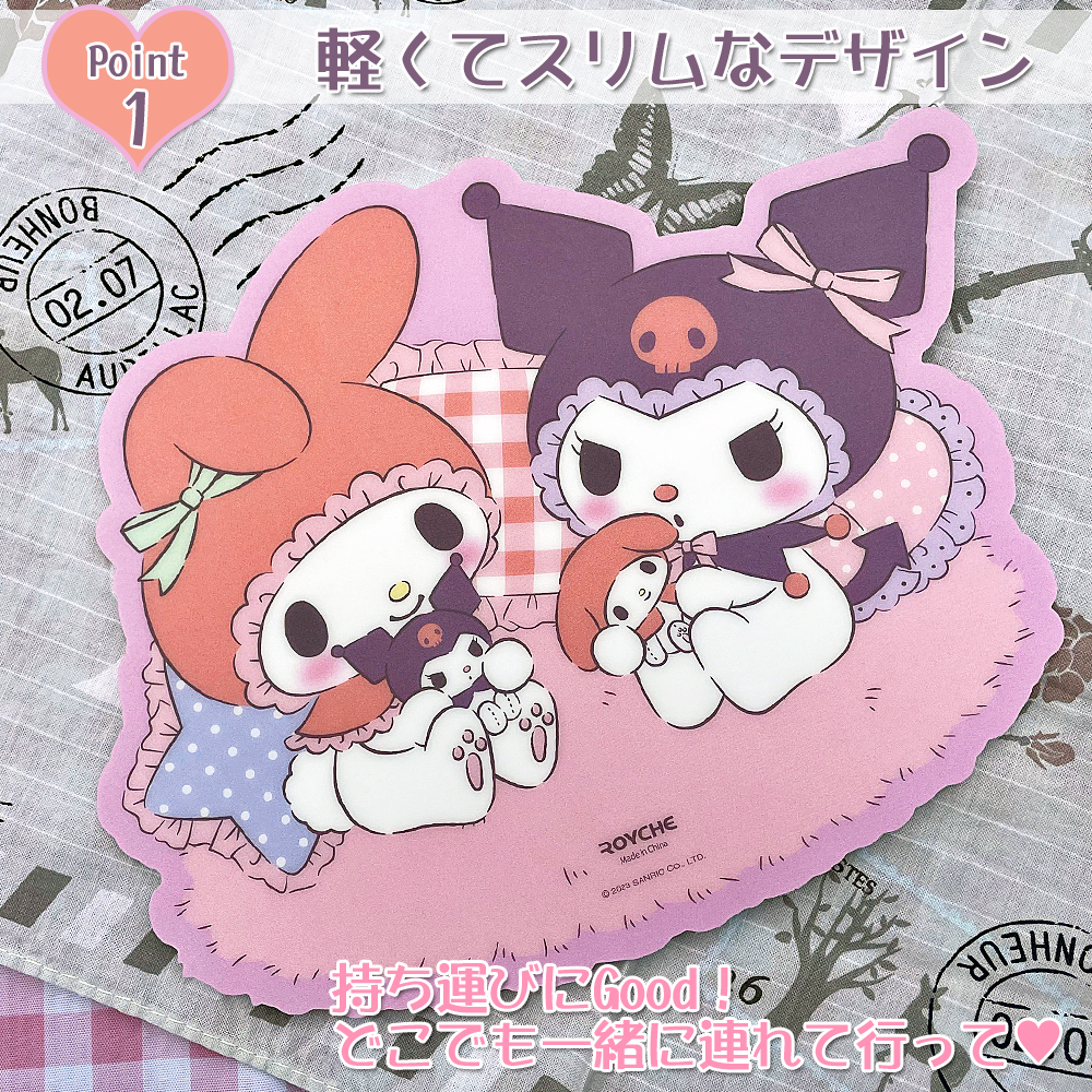 sanrio サンリオ シナモン マイメロ クロミ キティ マウスパッド 楽天市場】サンリオ マウスパッド デスクマット すべり止め 大型