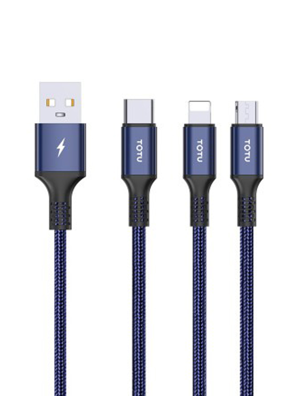 充電ケーブル 3in1 iphone Micro USB Type-C lightning端子 ケーブル｜imobaile｜03