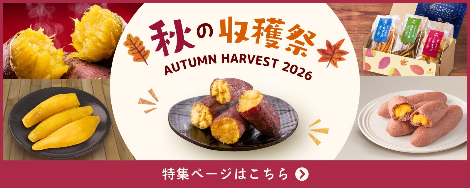 秋の収穫祭 AUTUMN HARVEST 2026 特集ページはこちら