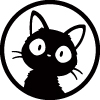 猫ステッカー