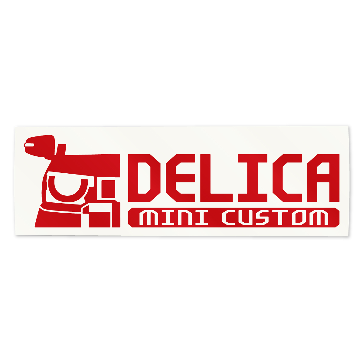 デリカミニ ステッカー / デリカmini / DELICA （CUSTOM） 《カラー選べます》