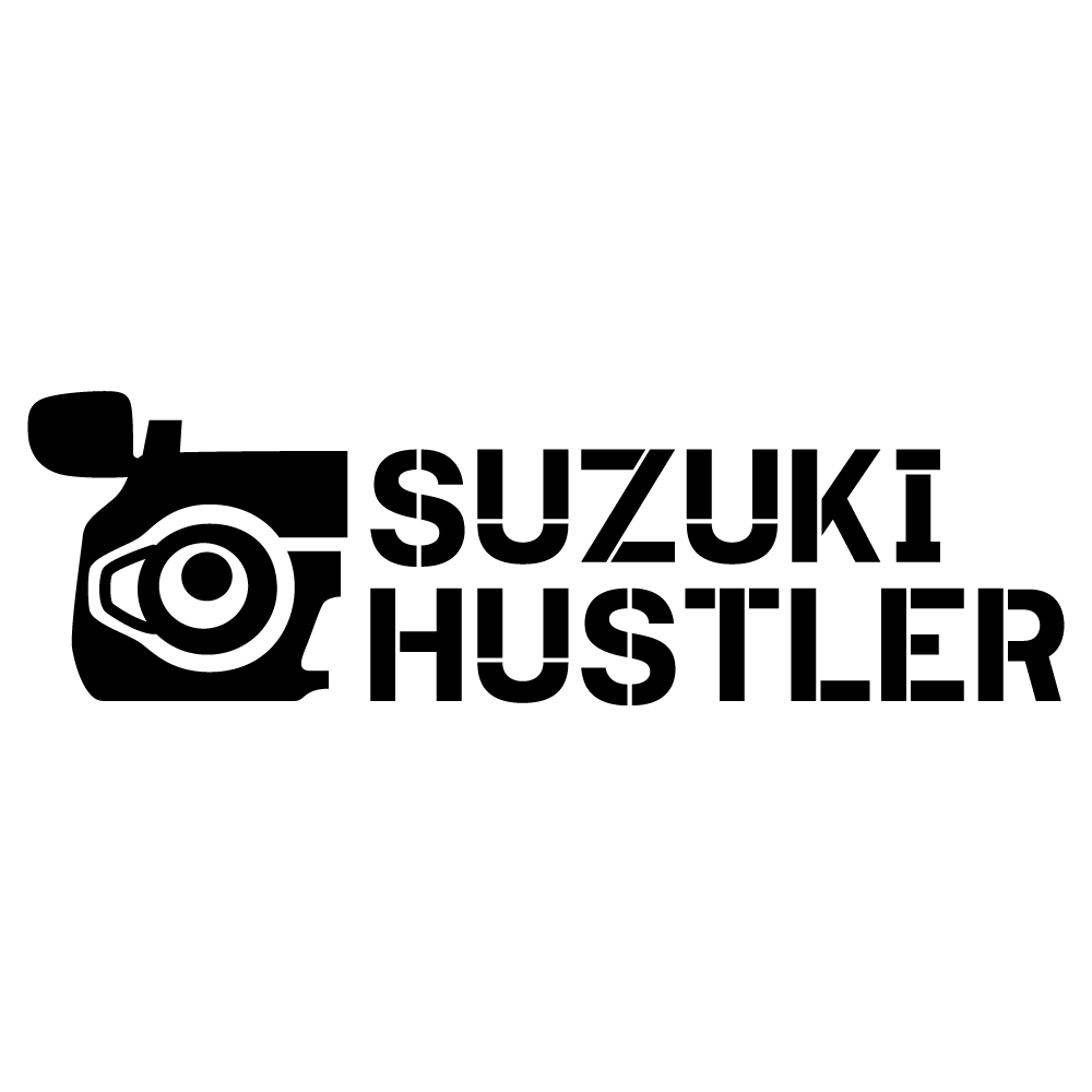 ハスラー / SUZUKI HUSTLER / カッティングステッカー（SUZUKI HUSTLER） 《カラー選べます》｜imoninn-shop｜03