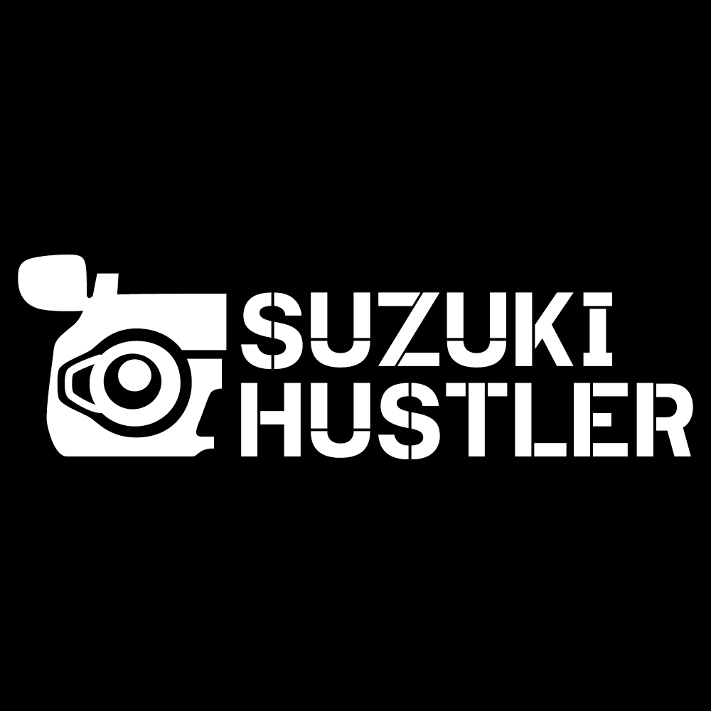 ハスラー / SUZUKI HUSTLER / カッティングステッカー（SUZUKI HUSTLER） 《カラー選べます》｜imoninn-shop｜02