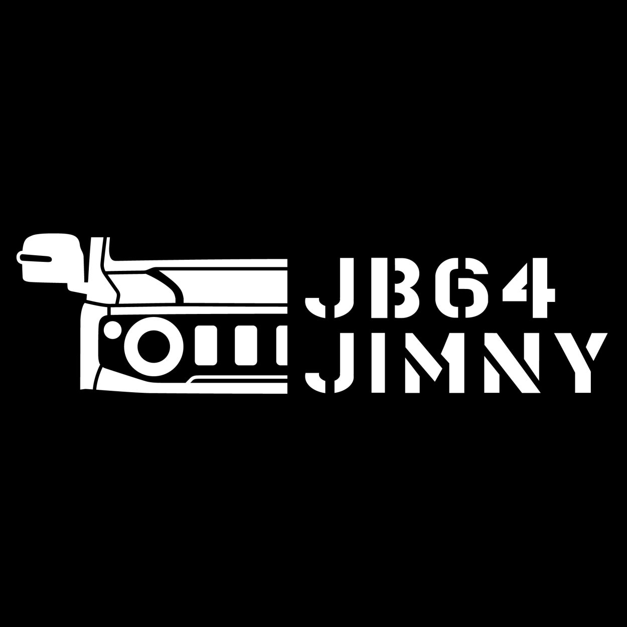 モーテルキー風　カッティングステッカー　ジムニー　JB64 　Jimny　ジープ
