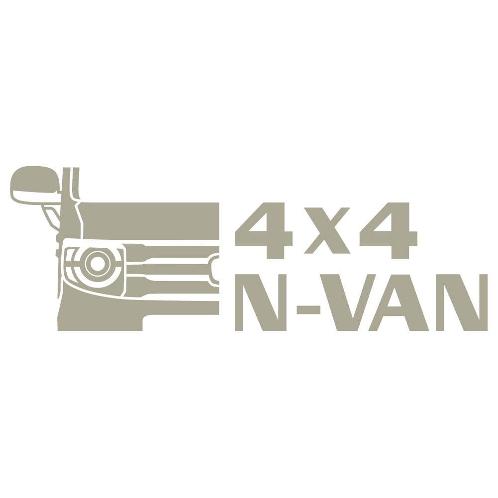 エヌバン / HONDA N-VAN / カッティングステッカー（4WD） 《カラー選べます》｜imoninn-shop｜13