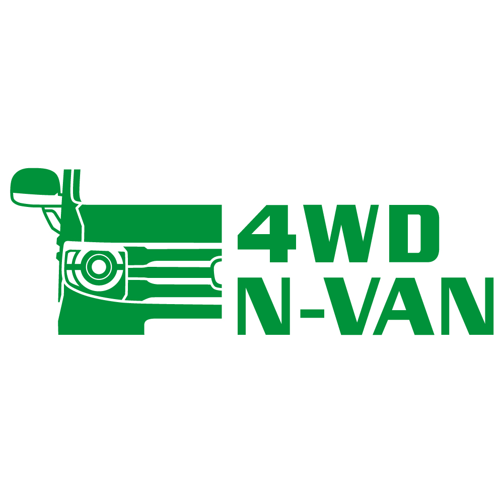 エヌバン / HONDA N-VAN / カッティングステッカー（4WD） 《カラー選べます》｜imoninn-shop｜08