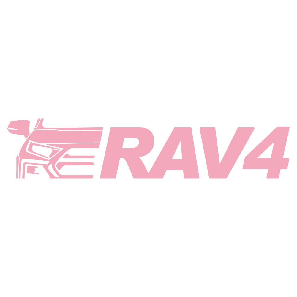 RAV4 ラブフォー カッティングステッカー Ｗ185ｍｍ 《カラー選べます》 | ブランド登録なし | 04