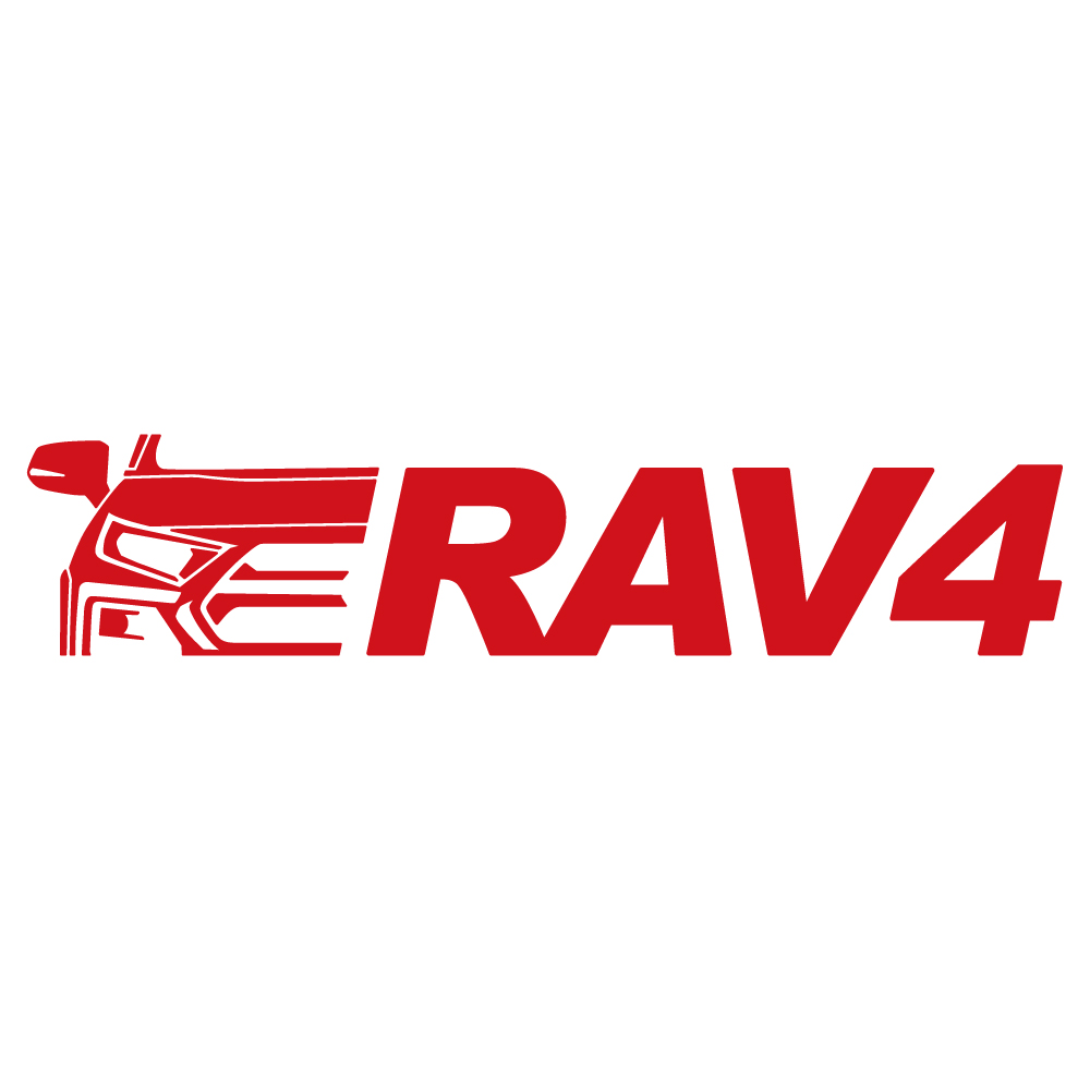 RAV4 ラブフォー カッティングステッカー Ｗ185ｍｍ 《カラー選べます》 | ブランド登録なし | 03