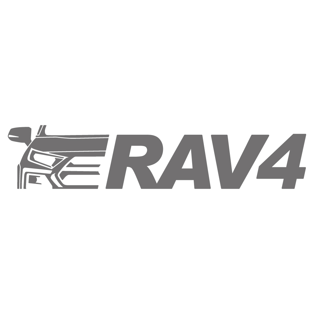 RAV4 ラブフォー カッティングステッカー Ｗ185ｍｍ 《カラー選べます》 | ブランド登録なし | 14