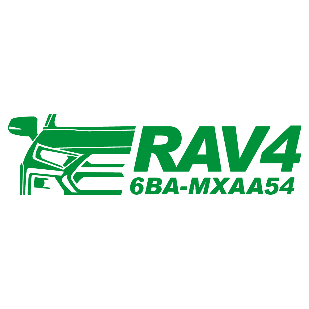 RAV4 ラブフォー カッティングステッカー Ｗ280ｍｍ 《カラー選べます》 | ブランド登録なし | 07