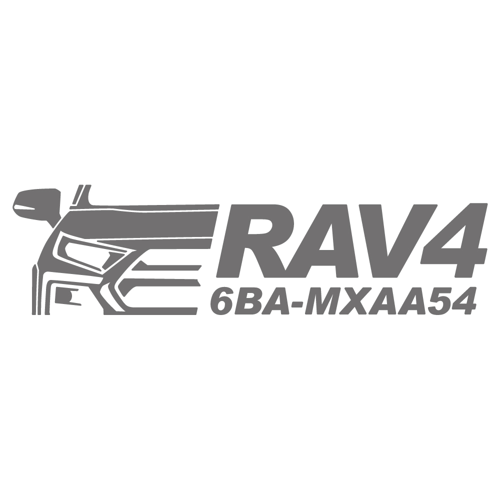 RAV4 ラブフォー カッティングステッカー Ｗ280ｍｍ 《カラー選べます》 | ブランド登録なし | 14