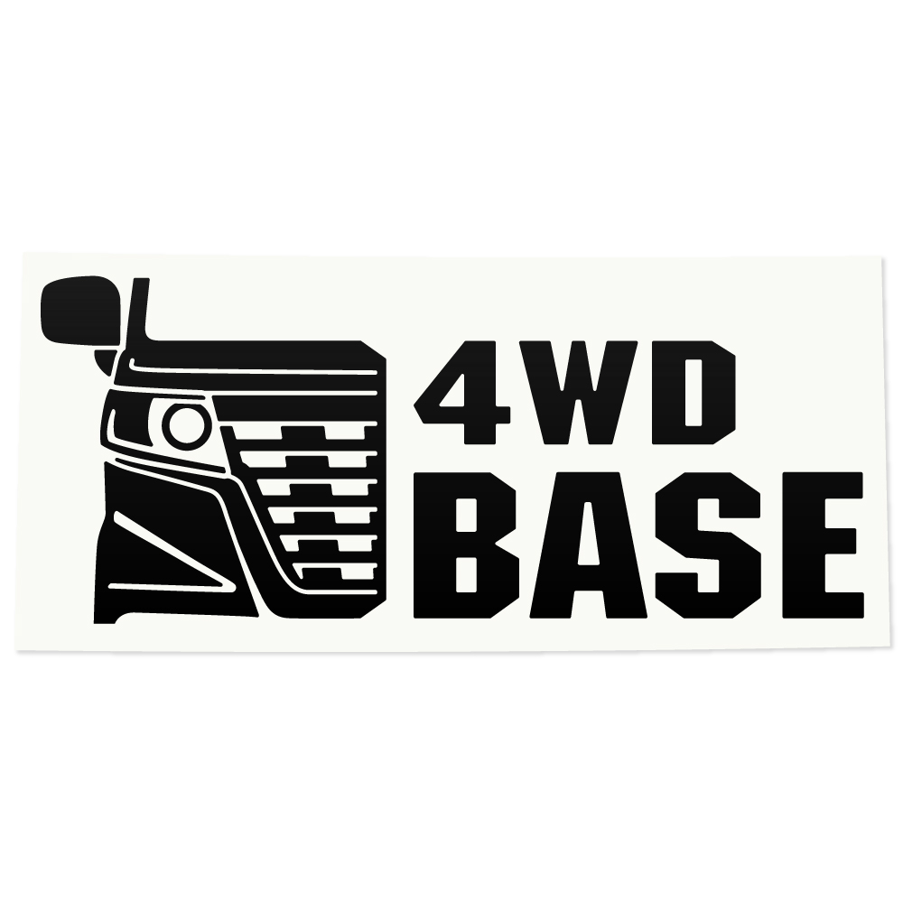 スペーシアBASE ステッカー / スペーシアベース （4WD