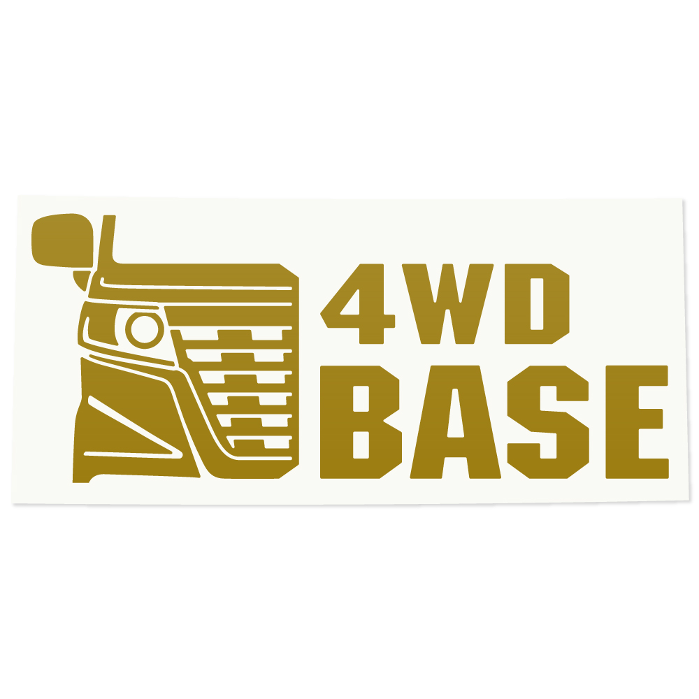 スペーシアBASE ステッカー / スペーシアベース （4WD