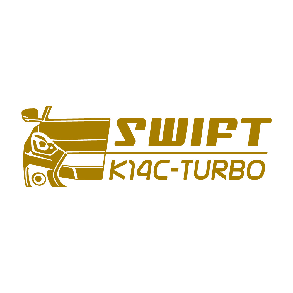 スイフト スイフトスポーツ SWIFT ステッカー / K14C-TURBO / カッティングステッカー 《カラー選べます》 : swift-st-k14c-turbo  : imoninnショップ - 通販 - Yahoo!ショッピング