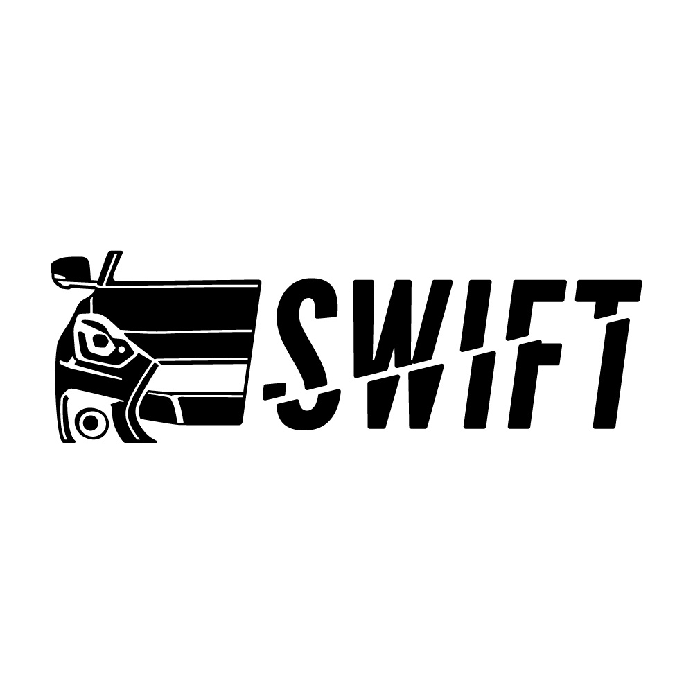 スイフト　スイフトスポーツ　SWIFT ステッカー / 切り文字SWIFT / カッティングステッカー 《カラー選べます》