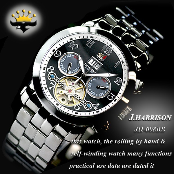 J.HARRISON 手巻き＆自動巻き 腕時計JH-008