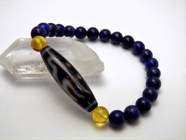 龍眼天珠　ニ眼　梵字　キリーク　なべ 佛龍眼梵字天珠 佛眼天珠 ブッダアイ 意味や効果について