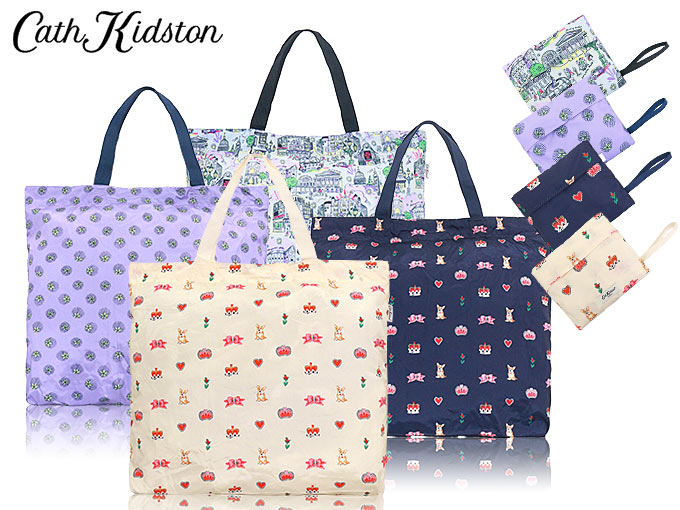 キャスキッドソン Cath Kidston バッグ トートバッグ 106384718650102 ネイビー ラージ フォルダウェイ トート ロイヤル  ディッツィ レディース